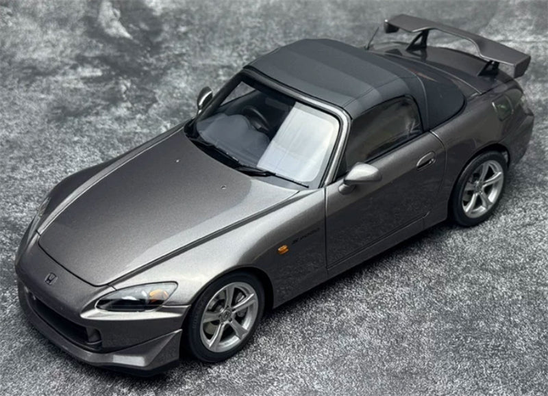 1:18 Honda S2000 TYPE S 2007 Metallic Moonstone Grey MOTORHELIX Limited Edition 499PCS ONLY DIECAST Model