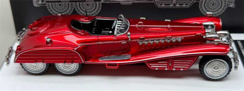 1:64 Hydra Schmidt V16 Transparent Red WM Limited Edition DIECAST Civil Car Model