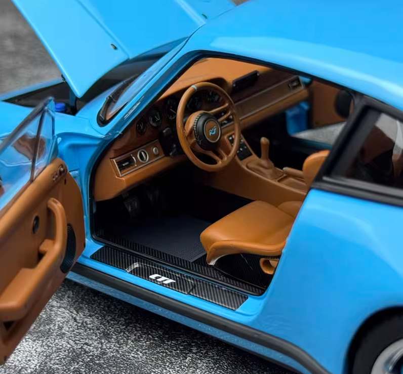 Almost Real Porsche Ruf CTR Anniversary Edition 2017 Sky Blue Limited Edition 504PCS ONLY 1:18 Car Pre-built Model view9