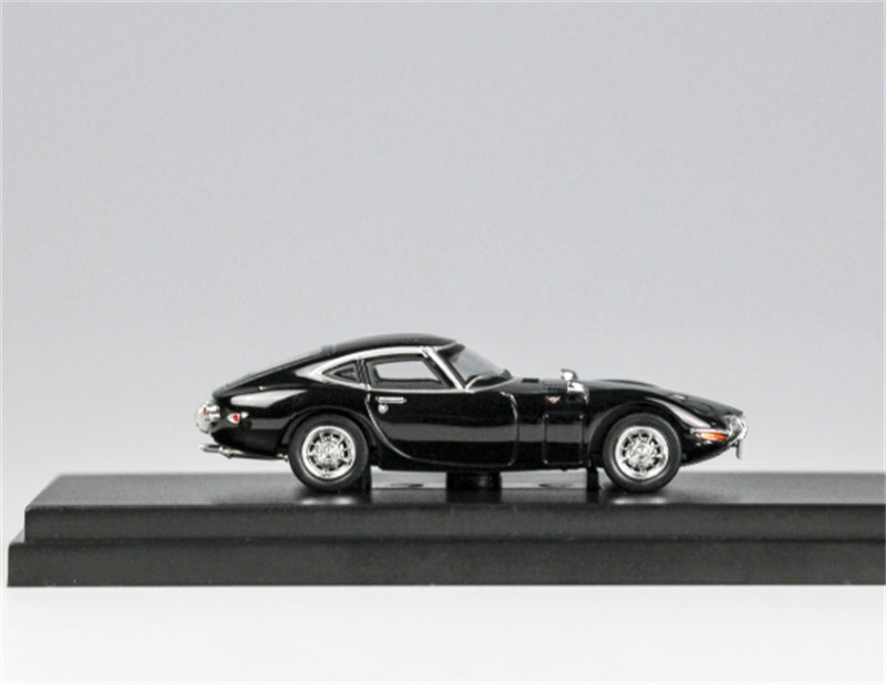 LCD-MODELS TOYOTA 2000GT Black Vintage Car 1:64 car Pre-built Model view4
