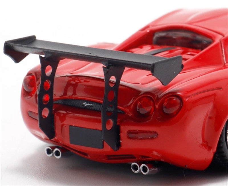 Mortal LBWK wide body modified Orochi supercar red Limited Edition 799PCS ONLY 1:64 Car Pre-built Model view8