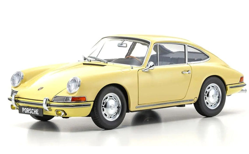 1:18 Porsche 911 (901/1st Gen) Coupe 1964  Champagne Yellow KYOSHO  DIECAST Model