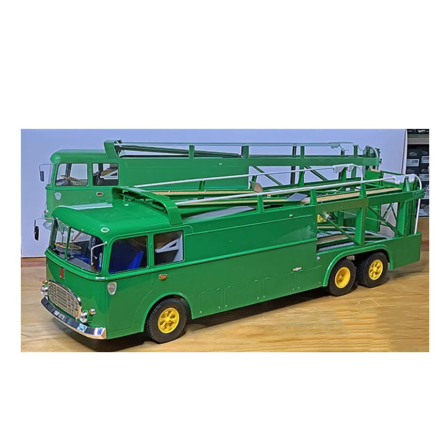 Norev Bartoletti 306/2 David Racing 1970 Transporter Green 1:18 DIECAST Truck Lorry