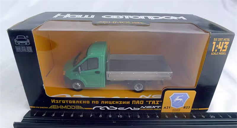 HAW RA3 A21 R23 Soviet Union Russian civilian pickup truck cyan 1:43 Truck Pre-built Model