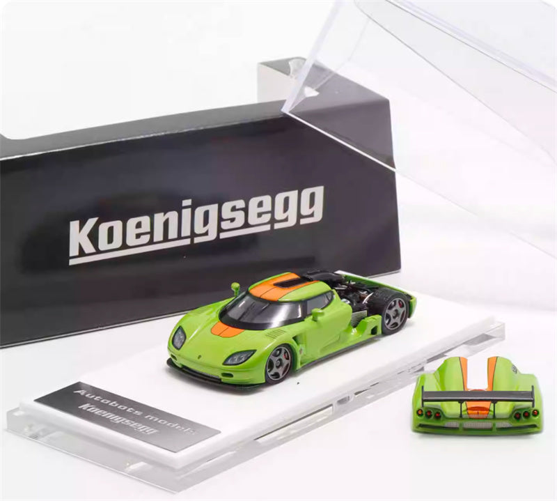 Autobots Models Koenigsegg CCGT Green 1:64 Car Pre-built Model view6