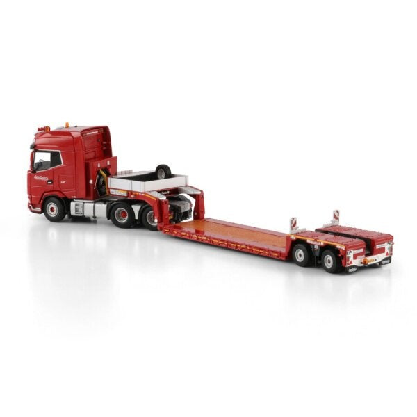 1:50 DAF Nooteboom Red Line XG + MY25 6X4 LOW LOADER 2 AXLE WSI Diecast Model