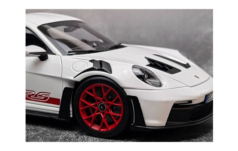 1:18 Porsche 911 992 GT3 RS  White -Red Wheel NOREV  DIECAST Model