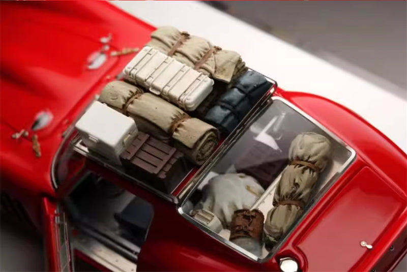 1:43 SCM MODEL Ferrari 250GTO Touring Single side fixed door opening LTD 99PCS view9