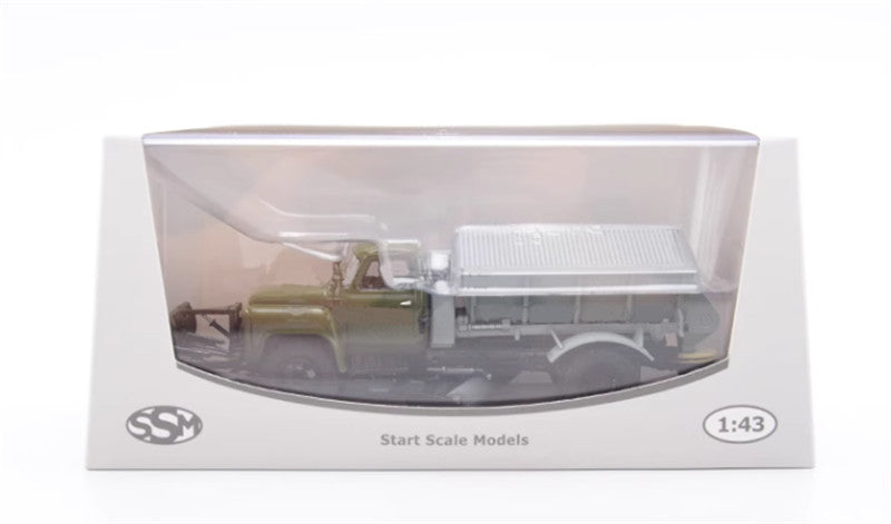 StartScaleModels Russia PR-53(52) Snowplow Sand Spreader 1/43 Truck Pre-built Model
