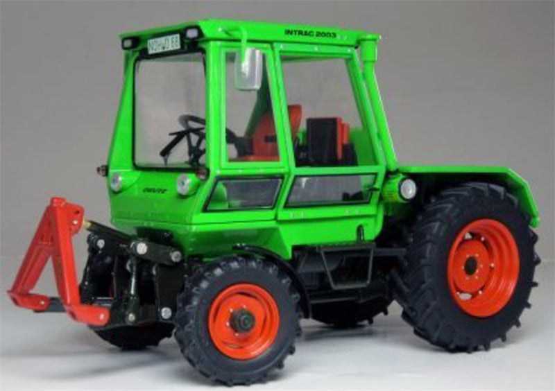 1:32 Deutz INTRAC 2003A Weise toys 1052 INTRAC 2003 A green DIECAST Model view1