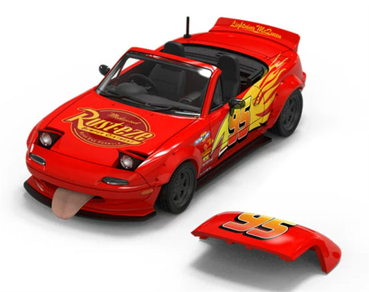1:64 Mazda MX-5 Red COOL.CAR DIECAST Civil Car Model