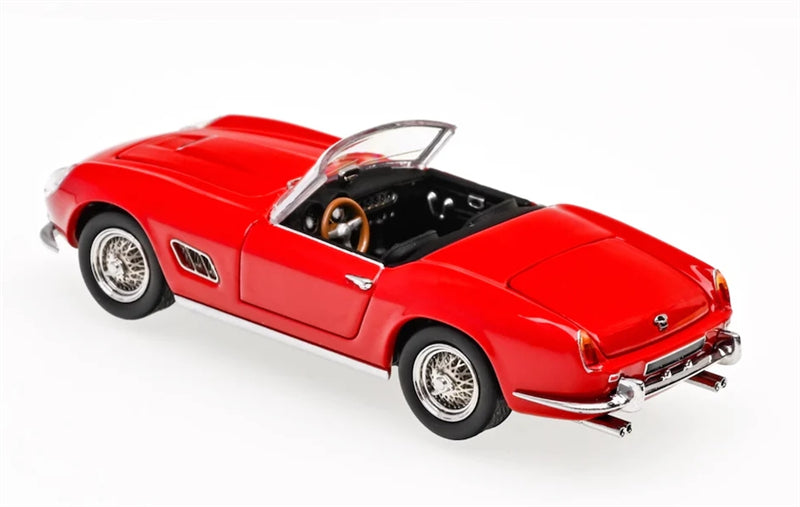 GFCC 1960 SWB Ferrari 250GT California Convertible Red Black Interior Limited Edition 499PCS ONLY LHD 1:64 car Pre-built Model view3