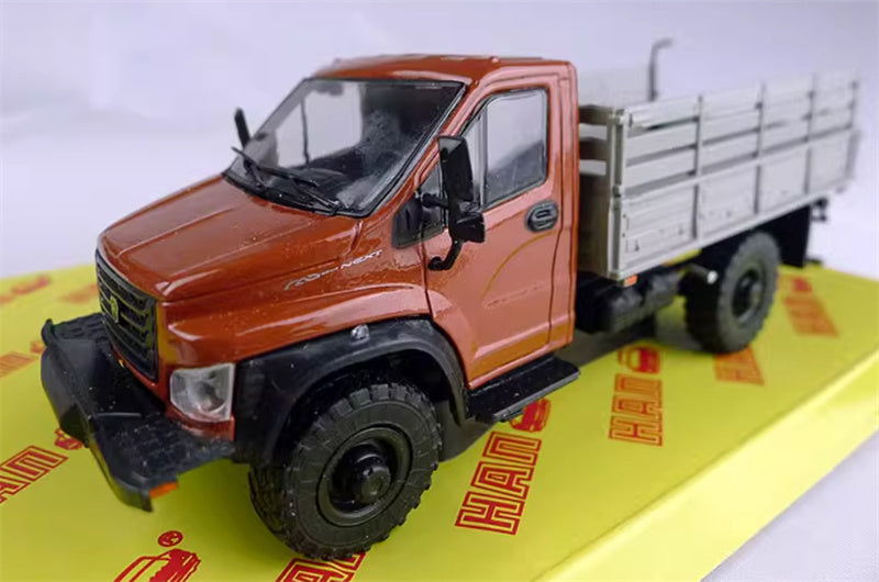 HAW RA3 C41 A23 Soviet Union Russian civilian pickup transport Orange red 1:43 Truck Pre-built Model