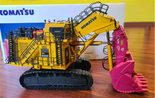 KOMATSU PC8000-6 Mine Backhoe Excavator Limited Collection Edition 1:50 Truck Pre-a Model