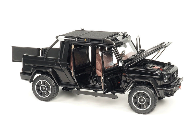Almost Real Brabus G800XLP Pickup Adventure Edition 2020 Carbon Black 1:18 DIECAST car