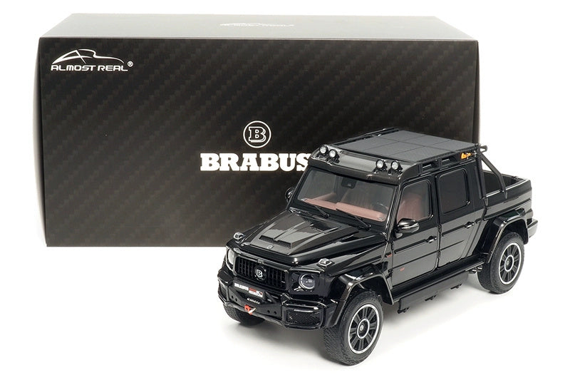 Almost Real Brabus G800XLP Pickup Adventure Edition 2020 Carbon Black 1:18 DIECAST car