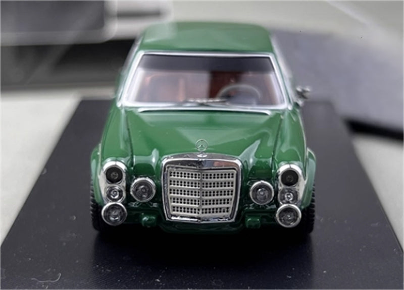 1:64 Mercedes Benz 300SEL W109 AMG Green BSC DIECAST Limited Edition 399pcs ONLY Model