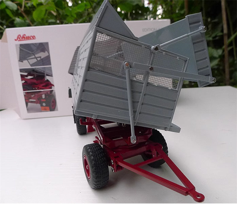 Schuco Fortschritt HW 80 SHA German trailer silver 1:32 Truck Accessories Pre-built Model