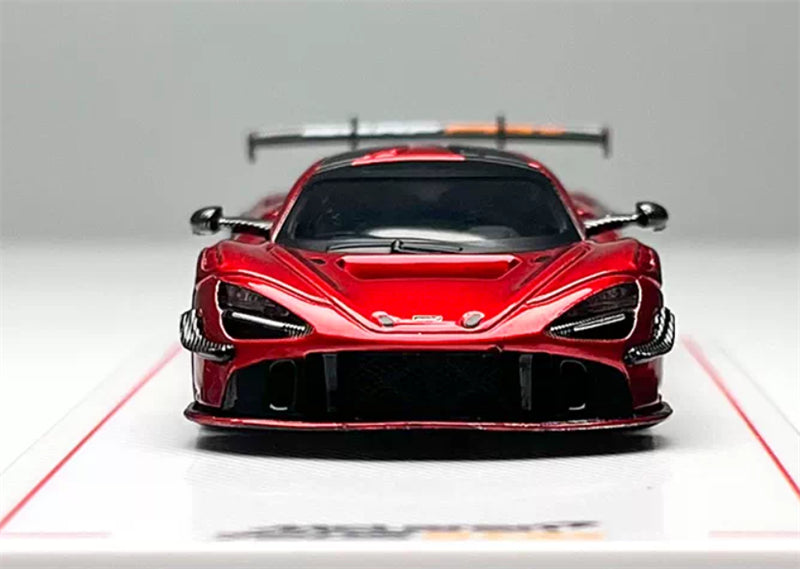 1:64 Mclaren 720S GT3X Metallic Red CM-MODEL DIECAST Civil Car Model