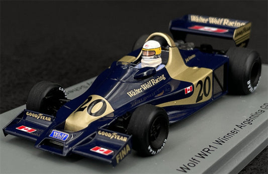 Wolf WR1 #20 Winner Argentina GP 1977 JODY 1:43 Pre-built Model view1