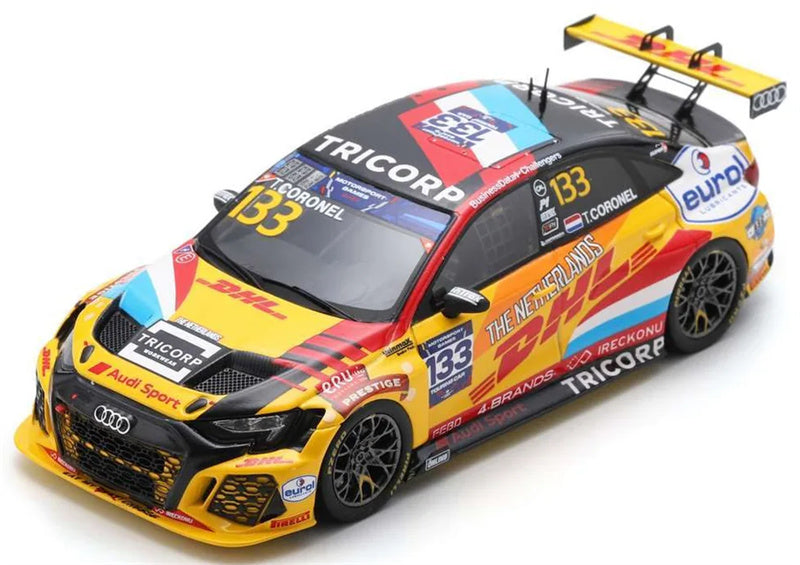 1:43 Spark Team Netherlands Audi RS 3 LMS TCR Winner FIA Games Touring 2022 view1