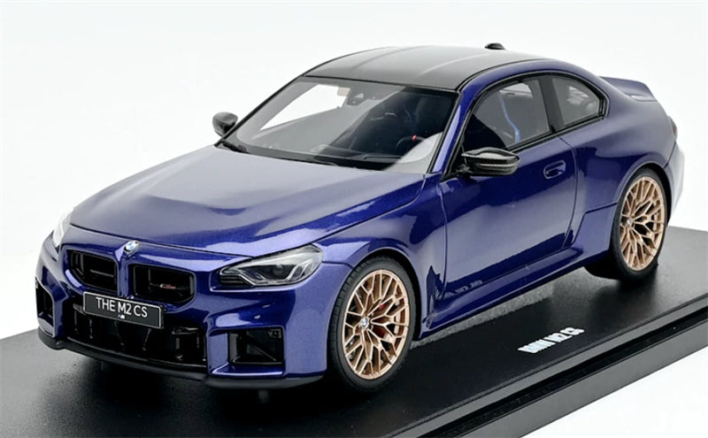 1:18 BMW M2 CS 2025 blue GT Spirit Limited Edition Resin Model
