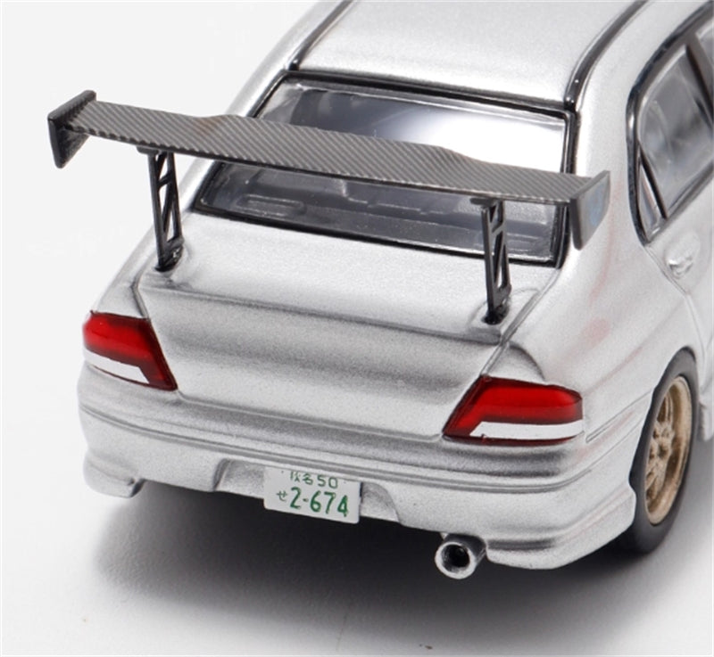 FAST & SPEED Mitsubishi Lancer Evolution VII MK7 Silver Limited Edition 999PCS ONLY 1:64 car Pre-built Model view7