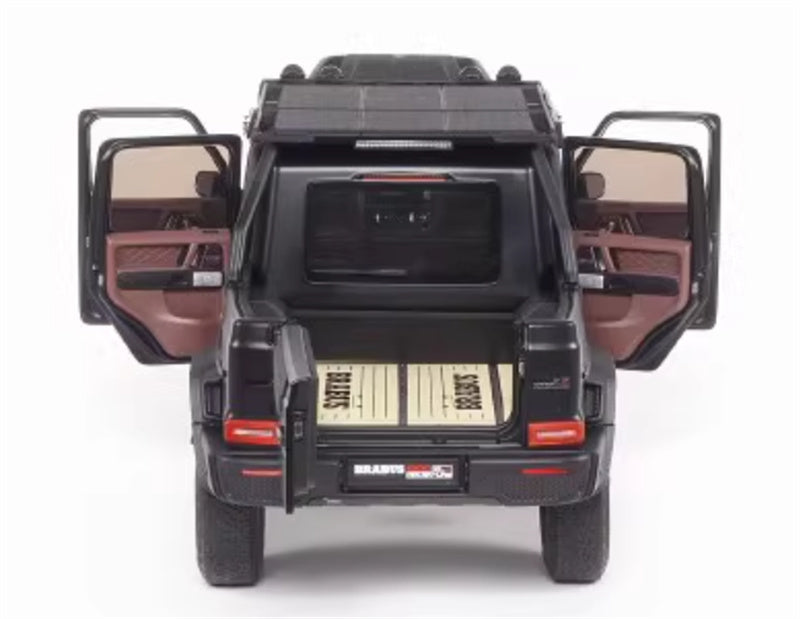 Almost Real Brabus G800 Adventure Edition XLP 2020 Pickup Matte black 1:18 Truck Pre-built Model view9