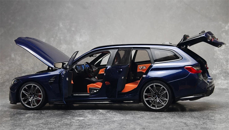 1:18 BMW M3 TOURING 2024 blue MINICHAMPS  DIECAST Model