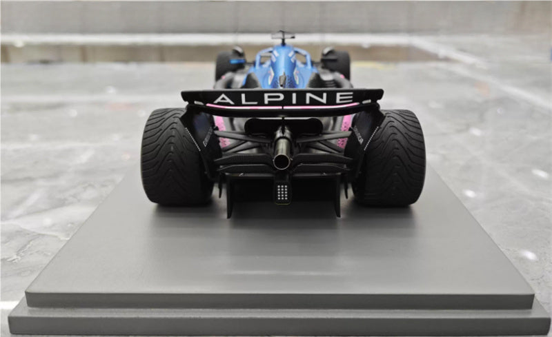 1:18 Alpine BWT A523 2023 Spark Monaco GP Resin Car Model view6