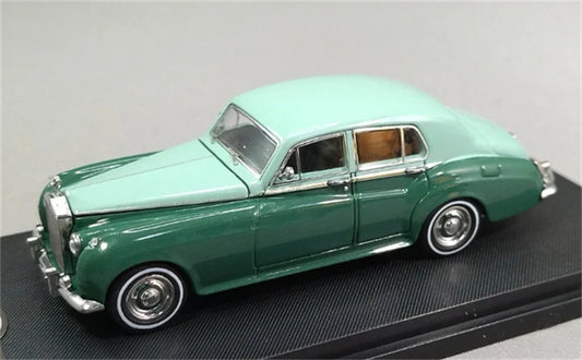 GFCC 1955 Rolls Royce Silver Cloud classic car Green Double LHD 1:64 car Pre-built Model view1