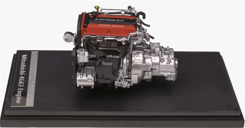 MOTORHELIX Mitsubishi 4G63 EVo4 ENGINE 1:18 Car Accessories Pre-built Model view5