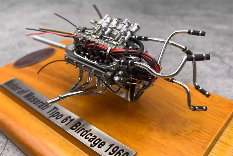 CMC Motor of Maserati Tipo 61 Birdcage 1960 1:18 Car Accessories Pre-built Model view2