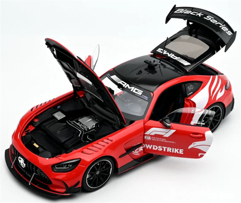 1:18 Mercedes-Benz AMG GT BLACK SERIES 2025 Red - Chinese Grand Prix MINICHAMPS  DIECAST Model