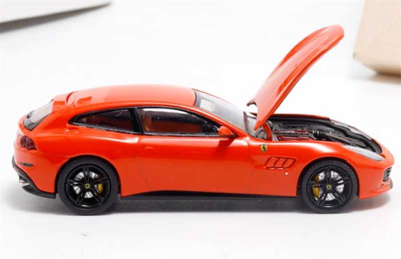 Phantom Knight Ferrari GTC4 Lusso station wagon Limited Edition 999PCS ONLY Arancio 1:64 Car Pre-built Model view3