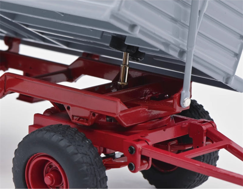 Schuco Fortschritt HW 80 SHA German trailer silver 1:32 Truck Accessories Pre-built Model