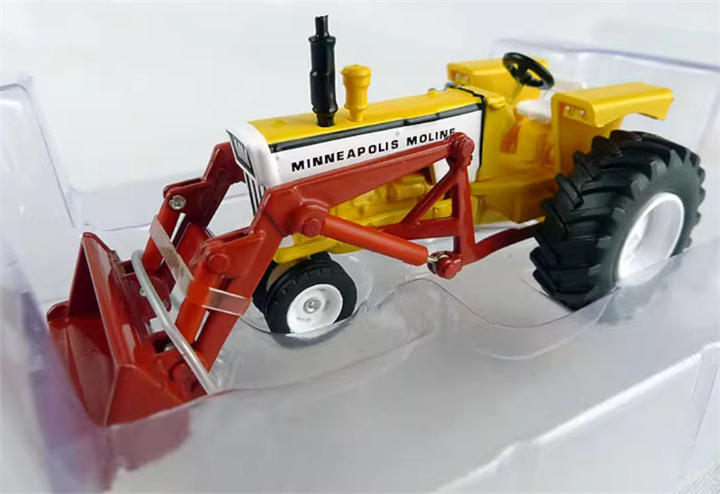 SpecCast Minneapolis Moline G850 loader lemon-yellow 1:64 Truck Pre-built Model