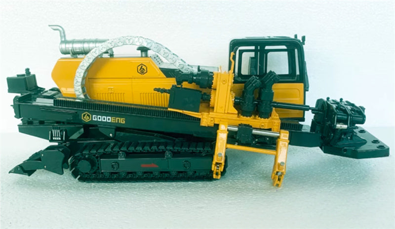 GOODENG MACHINE GS500-L/LS horizontal directional drilling Machine Short pole version Limited Collectors Edition 1:24 Truck Pre-built Model