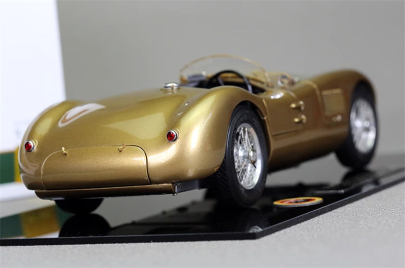 CMC Jaguar C-Type 1952 25th Anniversary Edition golden Limited Edition 1:18 DIECAST Car