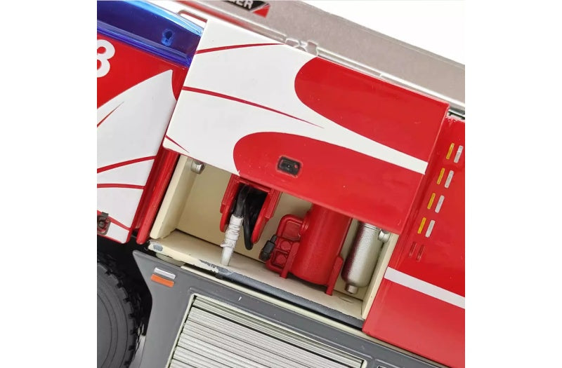 YQ VEHICLES Cobra 3 Airport Major Foam fire truck CARMICHAEL 1:43 Truck Pre-built Airliner Model Display view9