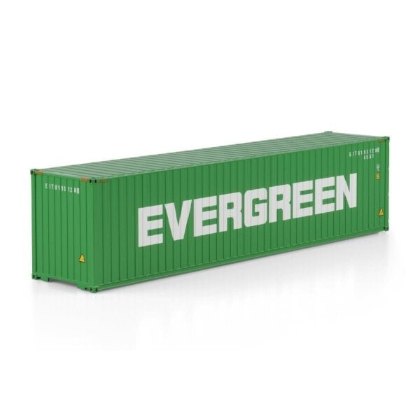 1:50 EVERGREEN 40FT WSI Green DIECAST Model