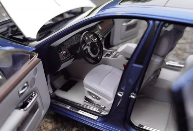kyosho Rolls Royce RR ghost lavender blue 1:18 car Pre-a Model