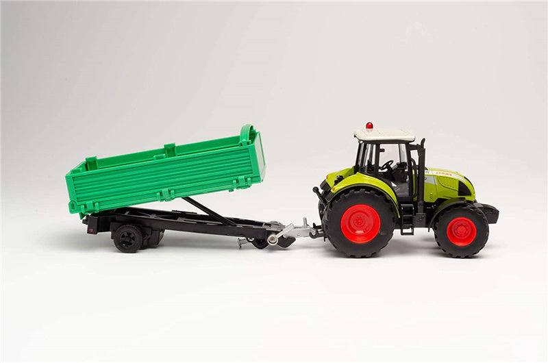 Herpa CLAAS ARION 540 Tractor with Trailor 1/32 Truck Pre-built Model