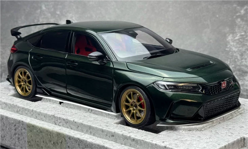 1:18 Honda Civic Type R FL5  Dark green MOTORHELIX Limited Edition 599PCS ONLY DIECAST Model