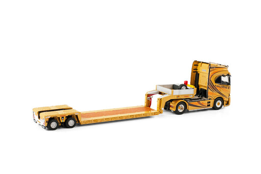 WSI IVECO S-WAY HIGH 4X2 NOOTEBOOM LOWLOADER - 2 AXLE THURIES 1/50 Truck Pre-built Model