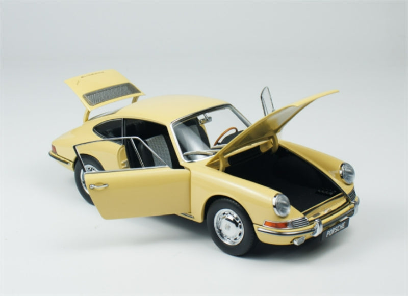 1:18 Porsche 911 (901/1st Gen) Coupe 1964  Champagne Yellow KYOSHO  DIECAST Model