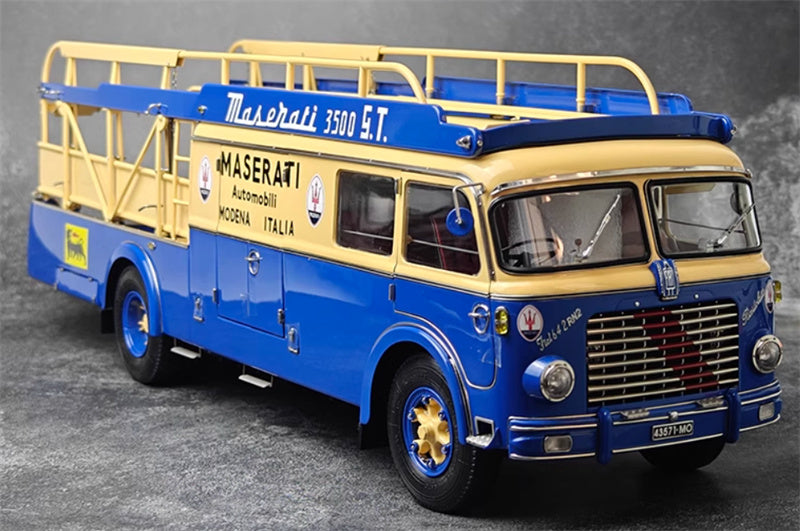 CMC Maserati Race Transporter Fiat 642 RN2 Bartoletti Automobili
Fiat 642 RN2 Bartoletti1957 Limited Edition 1:18 Truck Pre-built Model view1