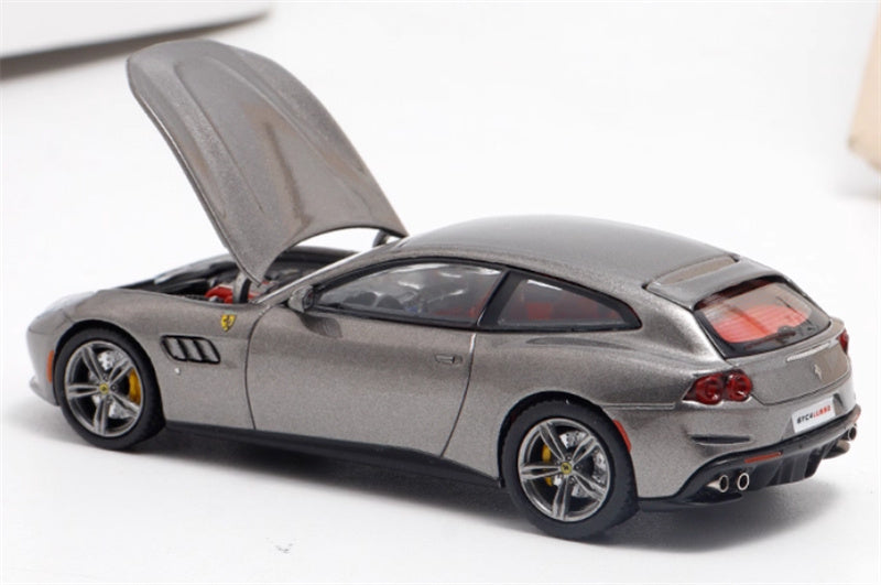 Phantom Knight Ferrari GTC4 Lusso station wagon Limited Edition 999PCS ONLY Grigio 1:64 Car Pre-built Model view2