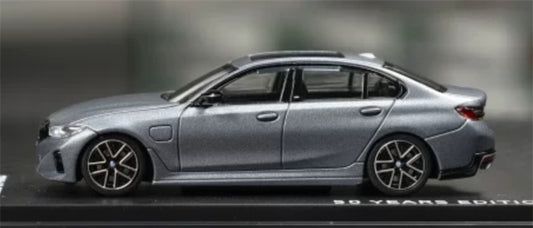 1:64 BMW 3 Series I3 G28 BEV gray Almost Real 50 Years Edition DIECAST Civil Car Model