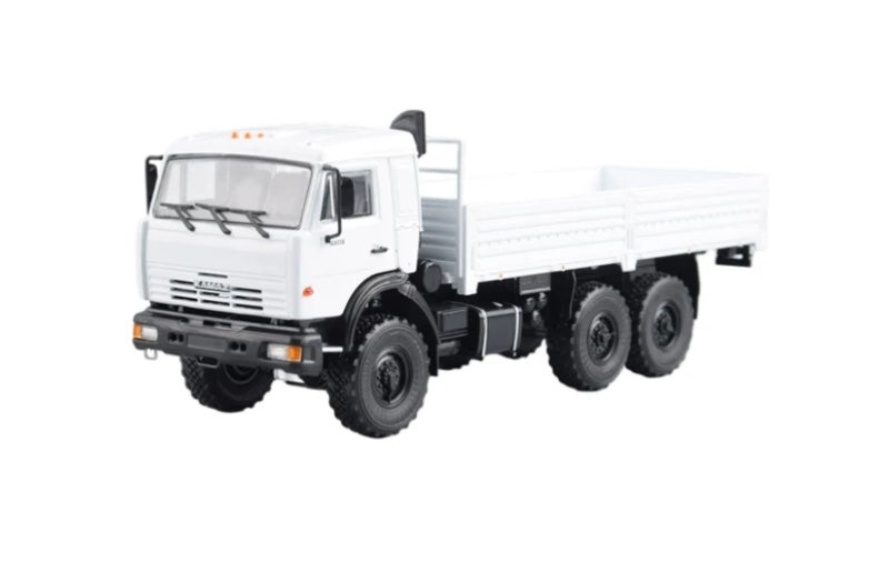 1:43   KAMAZ-43118 Modimio  White ABS Model